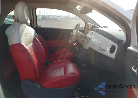 2012 Fiat 500C Lounge z USA, uszkodzony, nr VIN 3C3CFFER0CT382516